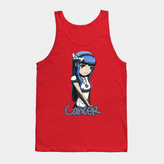 cancer Tank Top by ernestbrooks